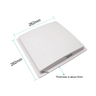 Directed flat antenna